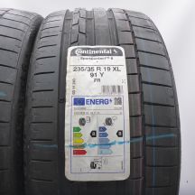2. Opony 235/35 R19 2x CONTINENTAL 91Y XL SportContact 6 BMW Letnie 2022 