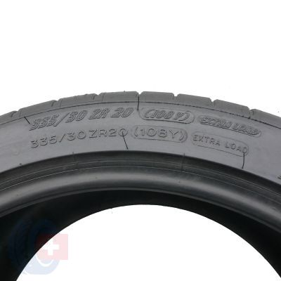 4. Opony 335/30 R20 2x MICHELIN 108Y XL N0 Pilot SuperSport Letnie 2015 6-6,2mm