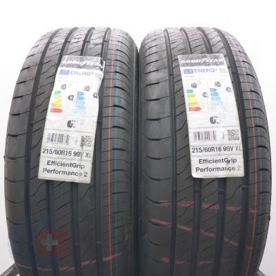 Opony 215/60 R16 2x GOODYEAR 99V XL EfficientGrip Performance 2 Letnie 2023