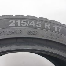 4. Opony 215/45 R17 2x SEMPERIT 91V XL SpeedGrip 5 Zimowe 2023 6,8-7mm
