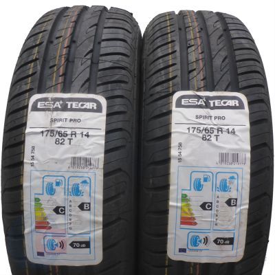 2 x ESA TECAR 175/65 R14 82T Spirit PRO Lato 2020 JAK NOWE Nieużywane 