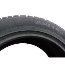 6. 2 x CONTINENTAL 265/45 R19 105V XL ContiWinterContact TS 830 P N0 Zima 7.2mm