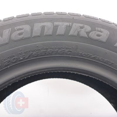 5. Opony 205/65 R16C 2x HANKOOK 107/105T Vantra LT Letnie 2023 7,2mm