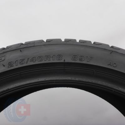 5. Opony 215/40 R18 4x BRIDGESTONE 89Y XL AO Turanza T005 Letnie 2020 7,2-7,5mm