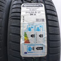 2. Opony 215/55 R17 4x CONTINENTAL 94H WinterContact TS 850 P Zimowe 2020 