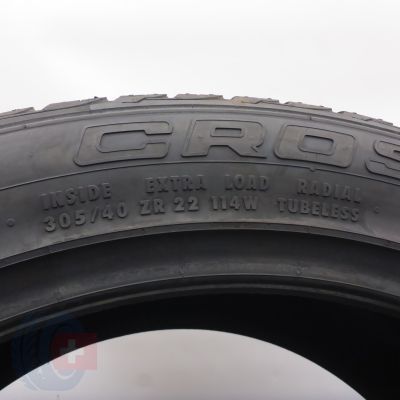 6. Opony 305/40 ZR22 2x CONTINENTAL 114W XL Cross Contact UHP Letnie 2022