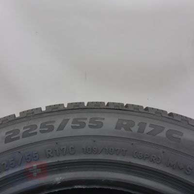 6. Opony 225/55 R17C 2x PIRELLI 109/107T Crrier Winter Zimowe 2024 