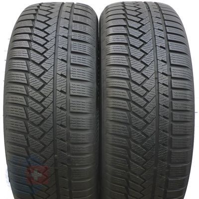 2 x CONTINENTAL 225/60 R17 99H WinterContact TS850P SUV Zima 2015 Jak Nowe 7mm