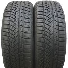 2 x CONTINENTAL 225/60 R17 99H WinterContact TS850P SUV Zima 2015 Jak Nowe 7mm