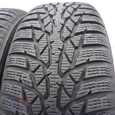 3. Opony 205/60 R16 2x NOKIAN 96H XL WR D4 Zimowe 2018 8-8,2mm
