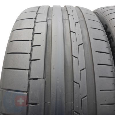 2. Opony 245/40 R19 2x CONTINENTAL 98Y XL SportContact 6 R01 Letnie 2017 6,2mm