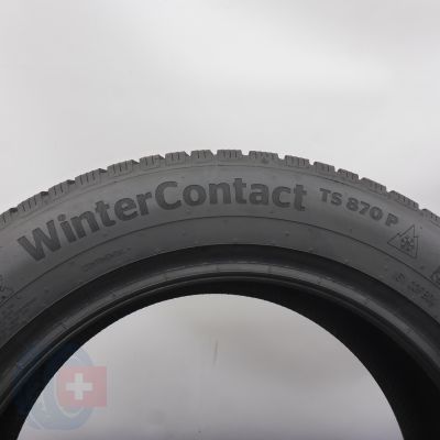 6. Opony 215/60 R17 2x CONTINENTAL 100V XL WinterContact TS 870 P Zimowe 2023 7,2-8,5mm 