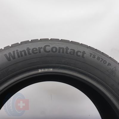 7. Opony 235/55 R17 2x CONTINENTAL 103V XL WinterContact TS870P Zimowe 2023 8mm