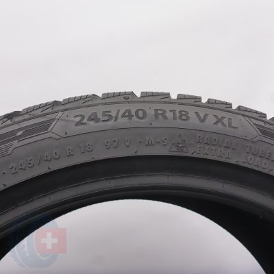 5. Opony 245/40 R18 2x BARUM 97V XL Polaris 5 Zimowe 2022 7,8mm