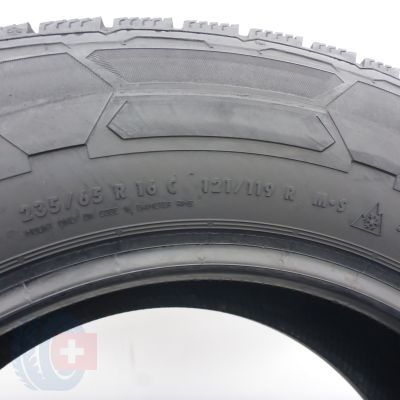 6. Opony 235/65 R16C 2x CONTINENTAL 121/119R  VanContact Winter Zimowe 2023 8,2-7,5mm 