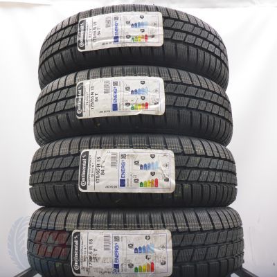 Opony 175/65 R15 4x CONTINENTAL 84T ContiWinterContact TS 810 S Zimowe 2023 