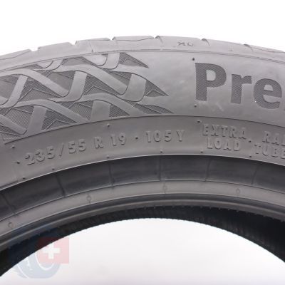 4. Opony 235/55 R19 2x CONTINENTAL 105Y XL PremiumContact 7 Letnie 2025 6,5-6,8mm
