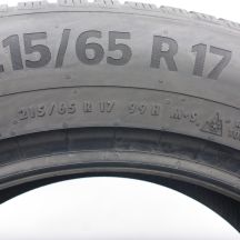 5. Opony 215/65 R17 2x CONTINENTAL 99H WinterContact Ts870 P Zimowe 6,8-7mm 2023