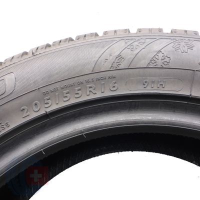 7. Opony 205/55 R16 2x DUNLOP 91H SP Winter Sport 4D Zimowe 2018 8,2mm Jak Nowe