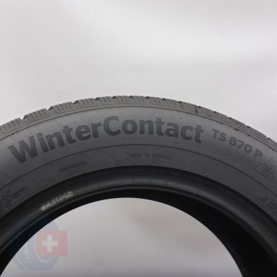 6. Opony 215/65 R17 2x CONTINENTAL 99H WinterContact TS870P Zimowe 2024 7,2mm