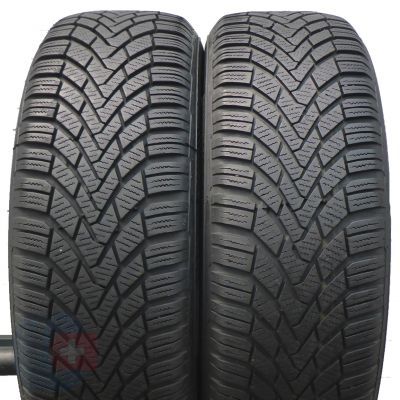 4. 4 x CONTINENTAL 195/65 R15 91T ContiWinterContact TS850 Zima 2014, 2015 5,5-7,5mm