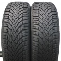 4. 4 x CONTINENTAL 195/65 R15 91T ContiWinterContact TS850 Zima 2014, 2015 5,5-7,5mm