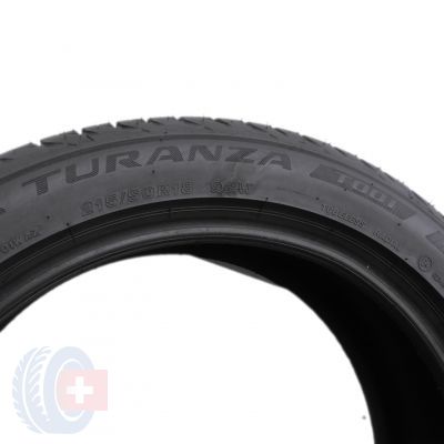 5. 4 x BRIDGESTONE 215/50 R18 92H  Turanza T001 Lato 6-7mm
