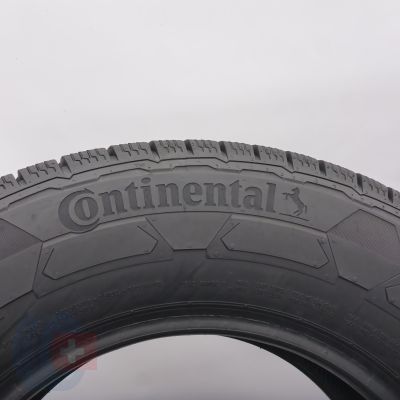 6. Opony 225/70 R15C 2x CONTINENTAL 112/110R VanContact Winter Zimowe 2024 8,2-9mm