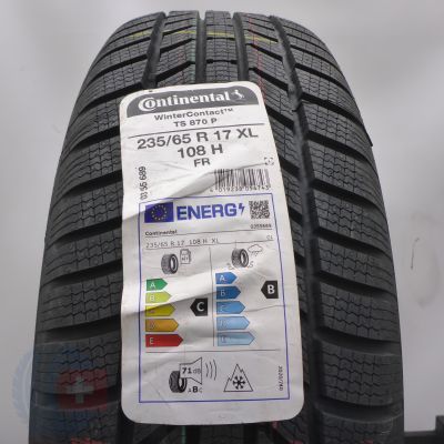 Opona 235/65 R17 1x CONTINENTAL 108H XL WinterContact TS 870 P Zimowa 2023 