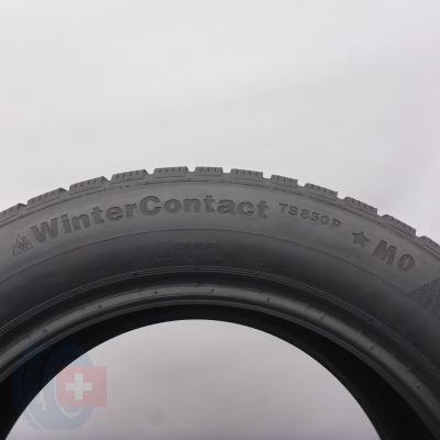 11. Opony 225/55 R17 2x CONTINENTAL 97H WinterContact TS850P BMW MO Zimowe 2021 6,5-6,8mm