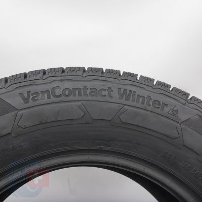 6. Opony 235/65 R16C 4x CONTINENTAL 115/113R VanContact Winter Zimowe 2024 10-9,8mm