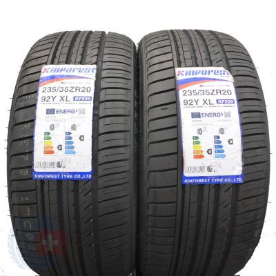 3. Opony 235/35 ZR20 4x KINFOREST 92Y XL KF550 Letnie 2022 Jak Nowe