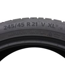 5. 2 x CONTINENTAL 245/45 R21 104V XL WinterContact TS870P Zima 7,2mm 2022