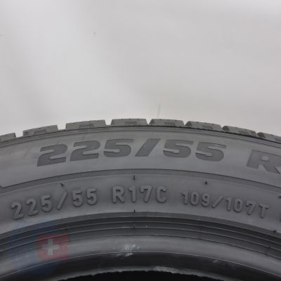 8. Opony 225/55 R17C 2x PIRELLI 109/107T Crrier Winter Zimowe 2024 