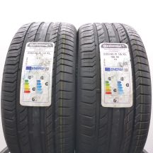 4. Opony 235/40 R18 4x CONTINENTAL 95W XL ContiSportContact 5 SEAL Letnie 2023  