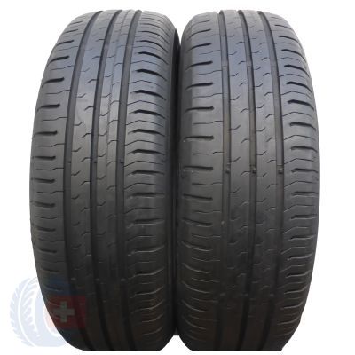 4. 4 x CONTINENTAL 165/65 R14 79T ContiEcoContact 5 Lato 2015 5,8; 6,2mm
