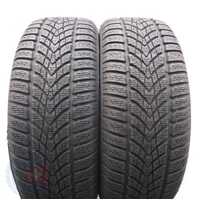 Opony 205/55 R16 2x DUNLOP 91H SP Winter Sport 4D Zimowe 2018 8,2mm Jak Nowe