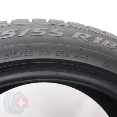 4. Opony 215/55 R18 2x PIRELLI 95H Sottozero 3 Winter Zimowe 2020 7mm