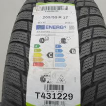4. Opony 205/55 R17 4x NOKIAN 95V XL WR Snowproof P Zimowe 2025/26