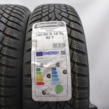 3. Opony 185/65 R15 2x CONTINENTAL 92T XL WinterContact TS870 Zimowe 2022