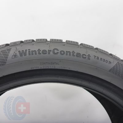6. Opony 225/45 R18 2x CONTINENTAL 95V XL WinterContact TS850P Zimowe 2018, 2019 7mm