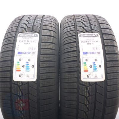 5. Opony 255/55 R18 4x CONTINENTAL 109H XL WinterContact Ts860S RunFlat Zimowe 2022 Nieużywane