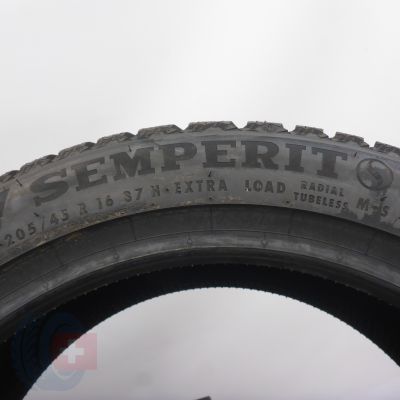 4. Opony 205/45 R16 2x SEMPERIT 87H XL Speed-Grip 5 Zimowe 2023 