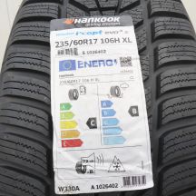4. Opony 235/60 R17 4x HANKOOK 106H XL Winter I Cept evo 3X Zimowe 2025