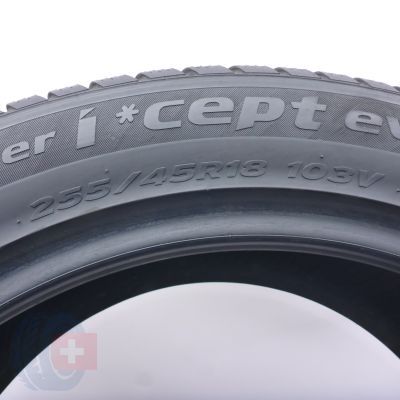 6. Opony 255/45 R18 2x HANKOOK 103V XL Winter I Cept evo2 W320 Zimowe 2016 7,2mm