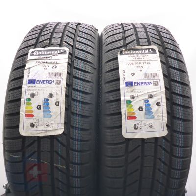 4. Opony 205/50 R17 4x CONTINENTAL 93V XL WinterContact TS 870 P Zimowe 2023/24