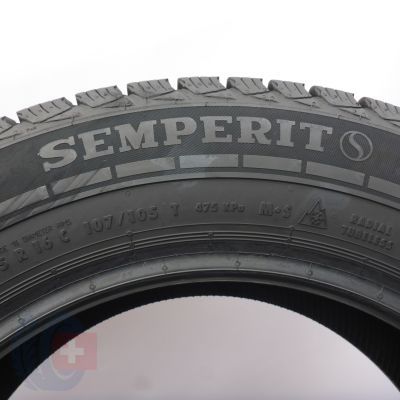 7. Opony 205/65 R16C 4x SEMPERIT 107/105T Van-Grip 3 Zimowe 2024 9,2-10mm