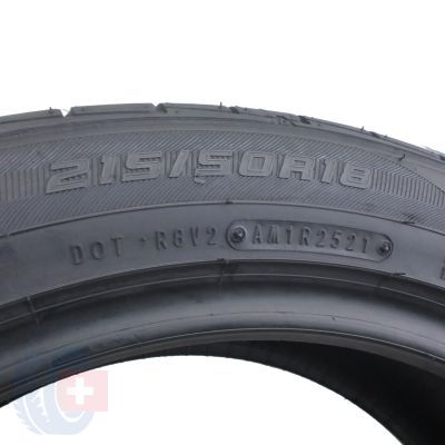 5. 4 x FALKEN 215/50 R18 92W AZenis FK453CC Lato 2021 Jak Nowe 7mm