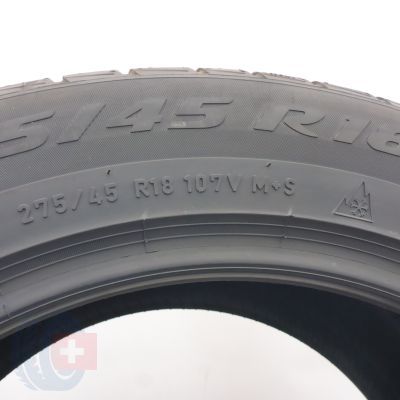 5. Opony 275/45 R18 2x PIRELLI 107V XL Winter Sottozero 3 MGT Zimowe 2021