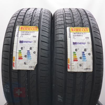 5. Opony 225/60 R17 4x PIRELLI 99V Cinturato P7 BMW Letnie 2024 